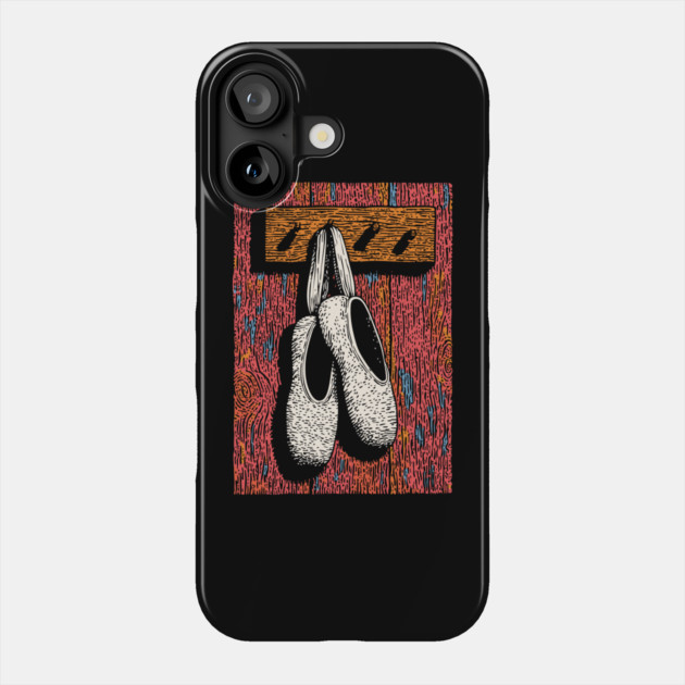 Vintage Ballet Shoes | The Dancer's Dream Phone Case by TuncGK