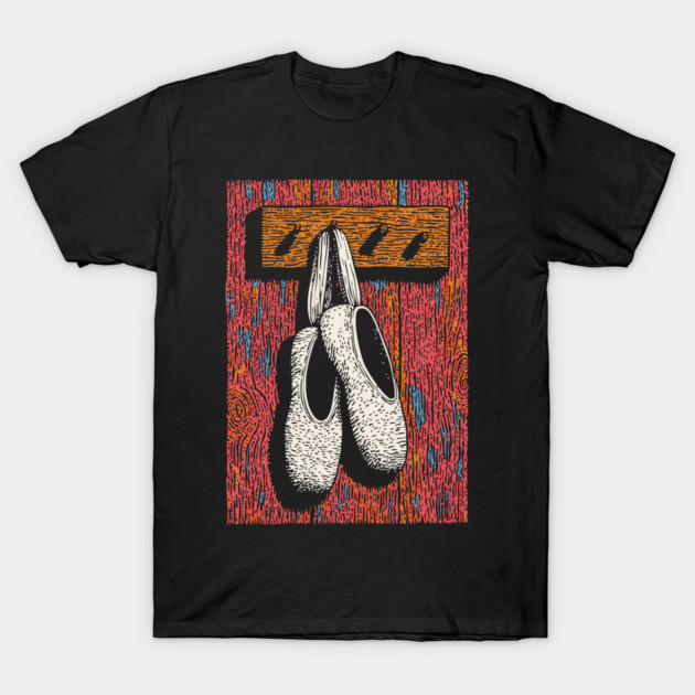 Vintage Ballet Shoes | The Dancer's Dream T-Shirt by TuncGK