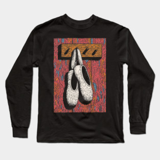 Vintage Ballet Shoes | The Dancer's Dream Long Sleeve T-Shirt