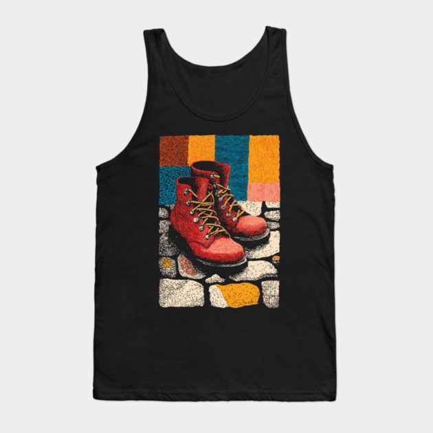 The Trail Awaits | A Hiker's Journey Begins Tank Top by TuncGK