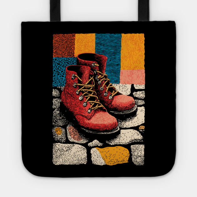 The Trail Awaits | A Hiker's Journey Begins Tote by TuncGK