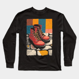 The Trail Awaits | A Hiker's Journey Begins Long Sleeve T-Shirt