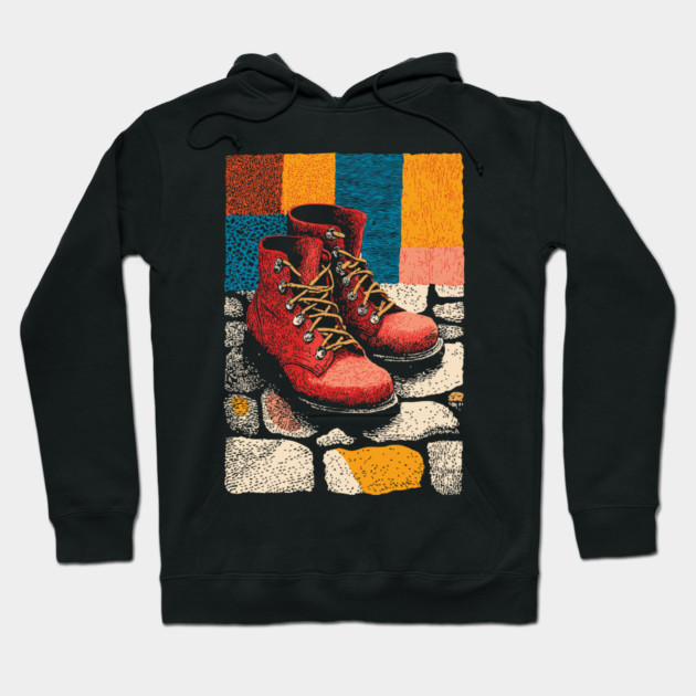 The Trail Awaits | A Hiker's Journey Begins Hoodie by TuncGK