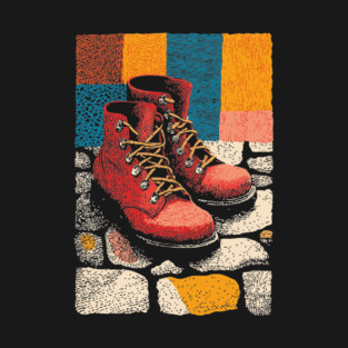 The Trail Awaits | A Hiker's Journey Begins T-Shirt