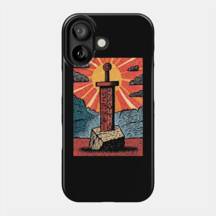The Sword in the Stone | A Mythic Hero's Legend Phone Case