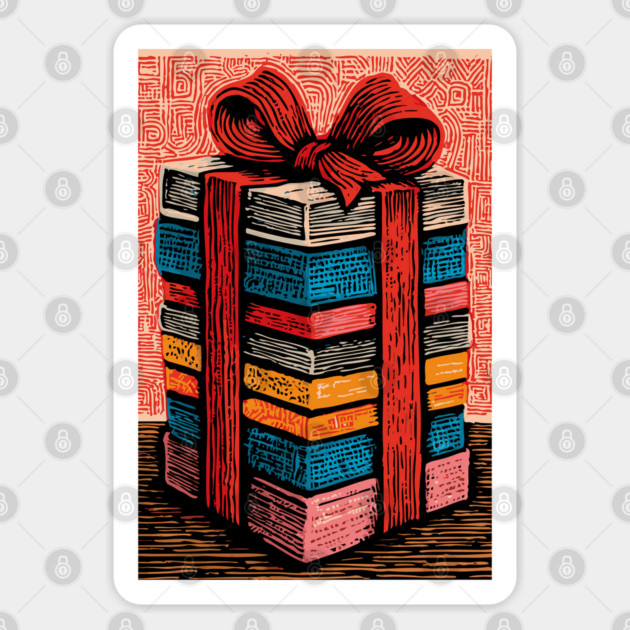 Festive Stack of Gifts | Holiday and Birthday Box Sticker by TuncGK
