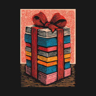 Festive Stack of Gifts | Holiday and Birthday Box T-Shirt