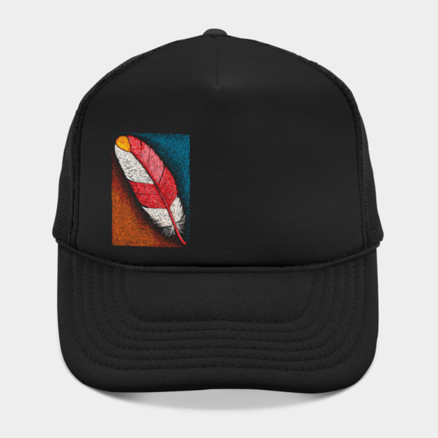 Spiritual Red Feather | A Message of Freedom by TuncGK