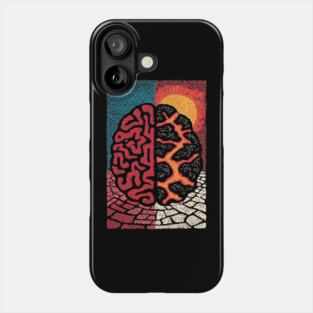 The Barren Mind | A Creative Block Metaphor Phone Case