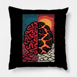 The Barren Mind | A Creative Block Metaphor Pillow