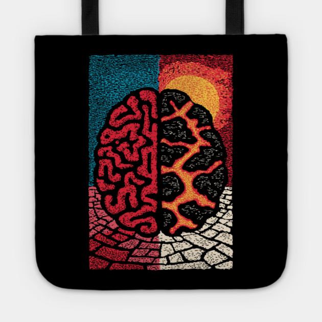 The Barren Mind | A Creative Block Metaphor Tote by TuncGK