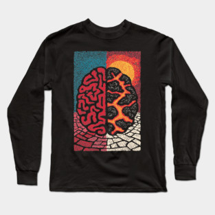 The Barren Mind | A Creative Block Metaphor Long Sleeve T-Shirt