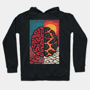 The Barren Mind | A Creative Block Metaphor Hoodie