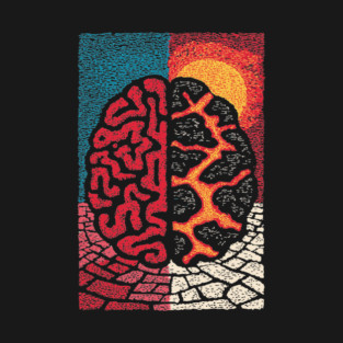 The Barren Mind | A Creative Block Metaphor T-Shirt