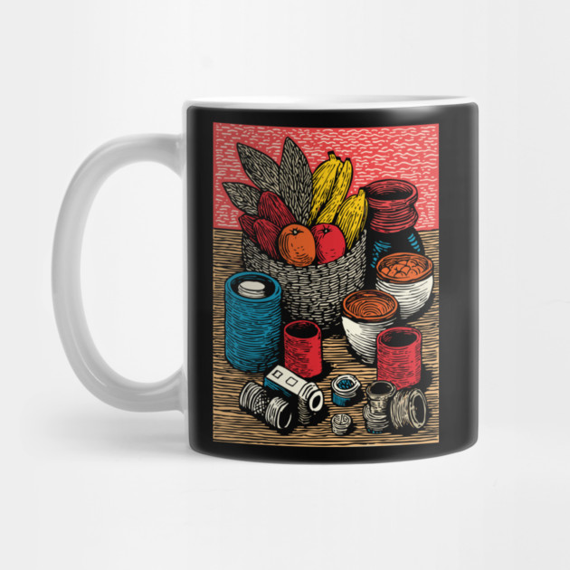 Bountiful Harvest Cornucopia | Autumn Thanksgiving Art by TuncGK