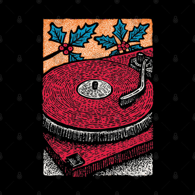 Red Vinyl Turntable | For the Record Collector by TuncGK