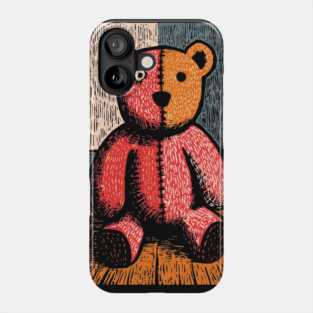 Classic Teddy Bear | A Nostalgic Childhood Toy Phone Case