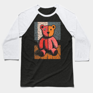 Classic Teddy Bear | A Nostalgic Childhood Toy Baseball T-Shirt