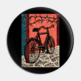 Vintage City Bicycle | An Urban Commuter's Ride Pin
