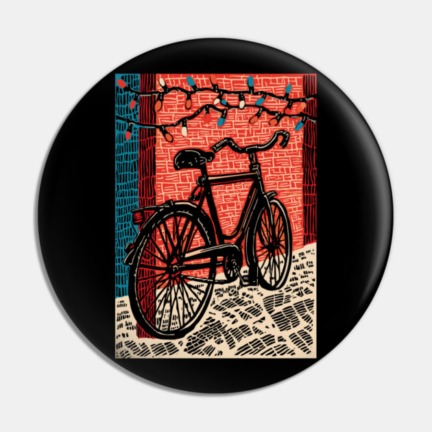 Vintage City Bicycle | An Urban Commuter's Ride Pin by TuncGK