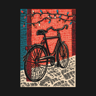 Vintage City Bicycle | An Urban Commuter's Ride T-Shirt