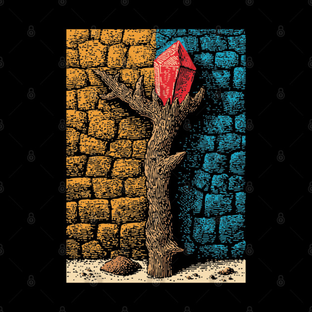 Magic Healing Crystal | A Witchy Nature Talisman by TuncGK