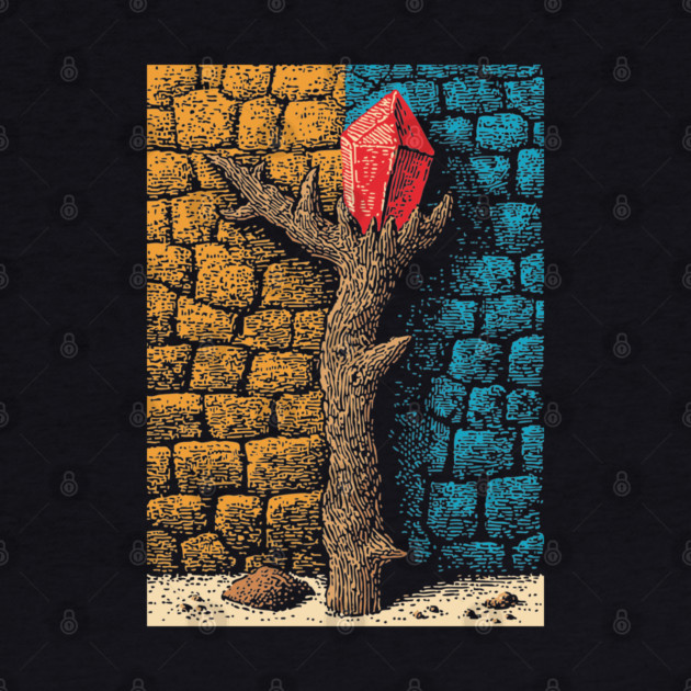 Magic Healing Crystal | A Witchy Nature Talisman by TuncGK