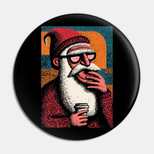 Cool Hipster Santa | A Modern Christmas Vibe Pin