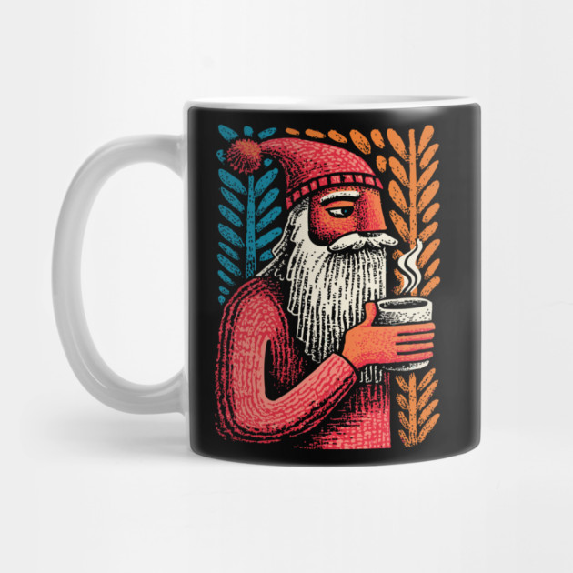 Cool Santa Coffee Break | Funny Christmas Santa by TuncGK