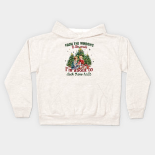 From The Windows To The Walls... Christmas Kids Hoodie