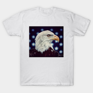 Eagle Symbol of Freedom, Majestic Bird Image T-Shirt
