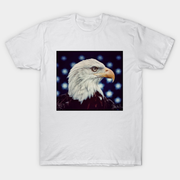 Eagle Symbol of Freedom, Majestic Bird Image T-Shirt by Art2Wear