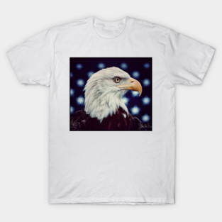 Eagle Symbol of Freedom, Majestic Bird Image T-Shirt