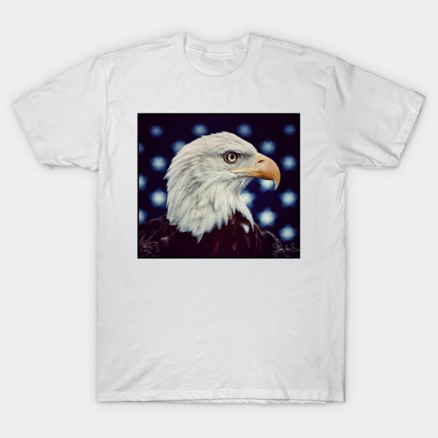 Eagle Symbol of Freedom, Majestic Bird Image T-Shirt by Art2Wear