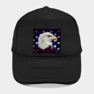 Eagle Symbol of Freedom, Majestic Bird Image Hat