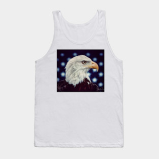 Eagle Symbol of Freedom, Majestic Bird Image Tank Top