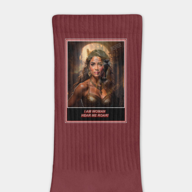 I AM WOMAN HEAR ME ROAR! by Erik's Store