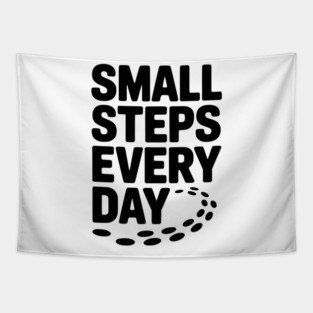 Small Steps Every Day Tapestry