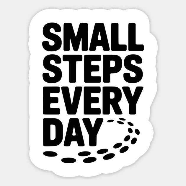 Small Steps Every Day Magnet by Frank Ring