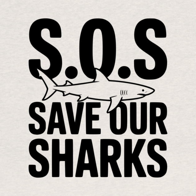 S.O.S Save Our Sharks by Frank Ring