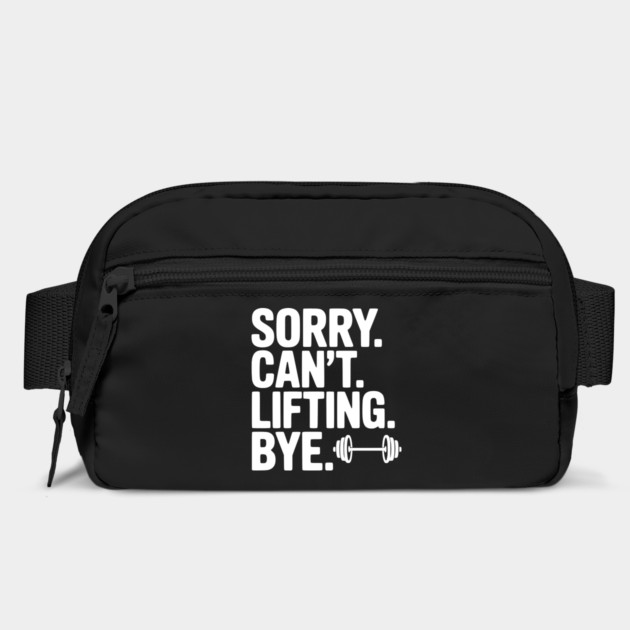Sorry. Can’t. Lifting. Bye. by Frank Ring