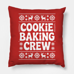 Cookie Baking Crew Pillow