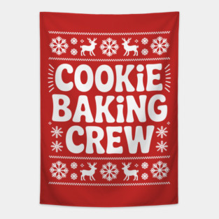 Cookie Baking Crew Tapestry