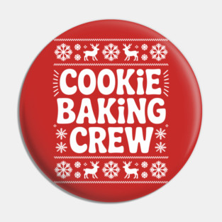 Cookie Baking Crew Pin