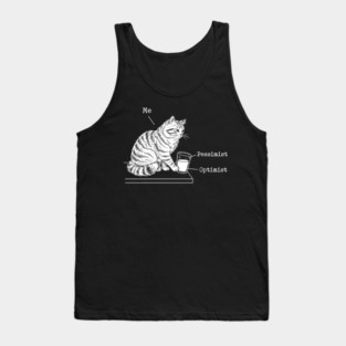 Optimist, Pessimist and Me Tank Top