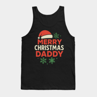 Merry Christmas Daddy Christmas Gift Tank Top