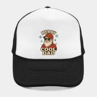 Merry Cool Dad Christmas Gift Hat