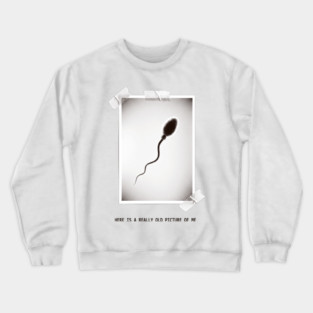 Here Is A Really Old Picture of Me Crewneck Sweatshirt