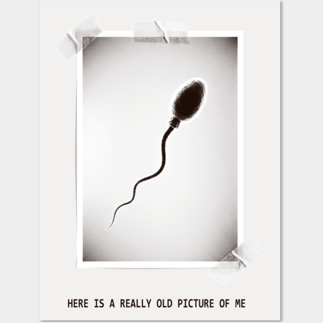 Here Is A Really Old Picture of Me Wall Art by CreativeSage