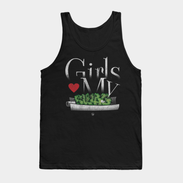 Girls Love My Swag Tank Top by Wrongteeshirt